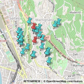 Mappa Via Cesarini, 38121 Trento TN, Italia (0.44286)
