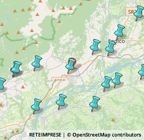 Mappa 32035 Santa Giustina BL, Italia (5.67059)