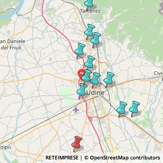 Mappa Dacia Arena, 33100 Udine UD, Italia (7.40583)