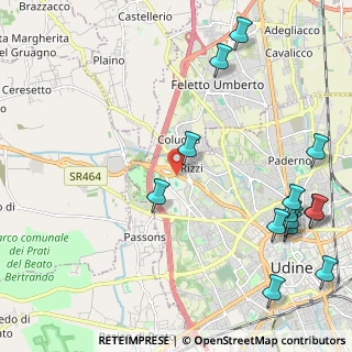 Mappa Dacia Arena, 33100 Udine UD, Italia (2.89214)