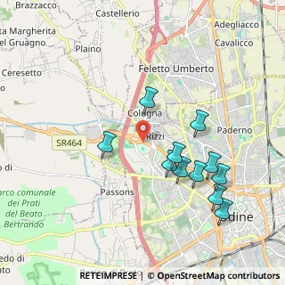 Mappa Dacia Arena, 33100 Udine UD, Italia (1.90727)