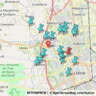 Mappa Dacia Arena, 33100 Udine UD, Italia (1.83684)