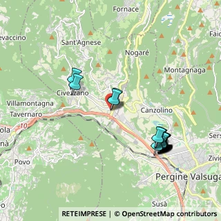 Mappa Strada delle Campagne, 38045 Civezzano TN, Italia (2.131)