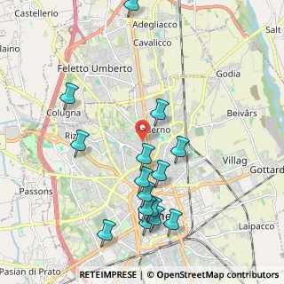 Mappa Via Collalto, 33100 Udine UD, Italia (2.182)