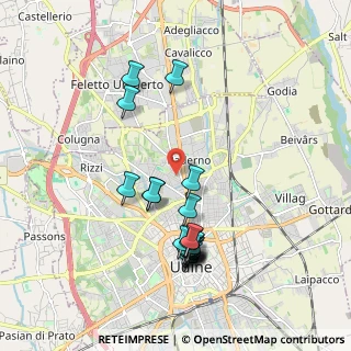 Mappa Via Collalto, 33100 Udine UD, Italia (1.8975)