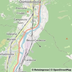 Mappa Beura-Cardezza