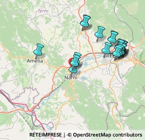 Mappa Via della Libertà, 05035 Narni TR, Italia (8.5235)
