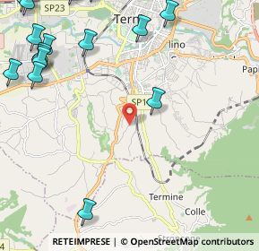 Mappa Strada di Farfa, 05100 Terni TR, Italia (3.45125)