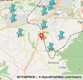 Mappa Strada di Farfa, 05100 Terni TR, Italia (2.85818)