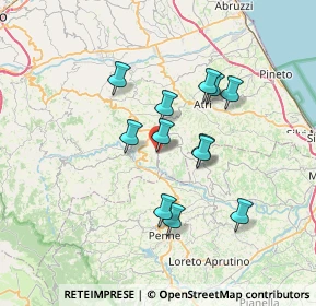 Mappa C.da Colle, 64035 Castilenti TE, Italia (6.08333)