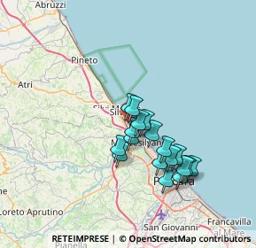 Mappa Via Sesia, 64028 Silvi TE, Italia (6.01833)