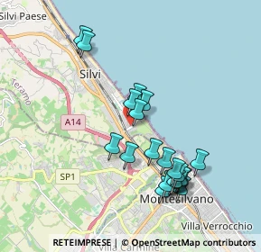 Mappa Via Sesia, 64028 Silvi TE, Italia (1.8915)