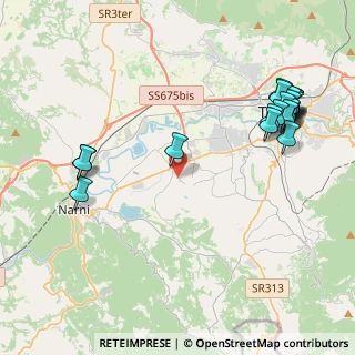 Mappa Strada di Fiaiola, 05035 Ponte , Italia (5.3965)