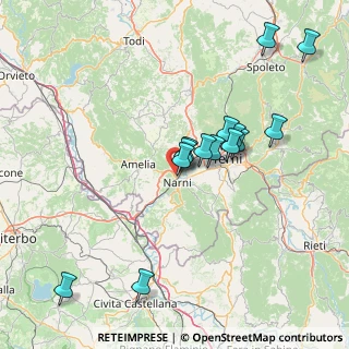 Mappa Strada della Lucciola, 05035 Narni TR, Italia (15.045)