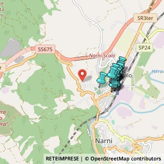 Mappa Strada della Lucciola, 05035 Narni TR, Italia (0.8745)