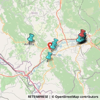 Mappa Strada della Lucciola, 05035 Narni TR, Italia (9.555)