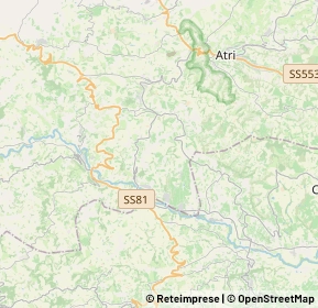 Mappa 64035 Castilenti TE, Italia (4.156)