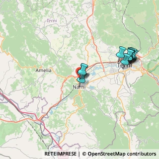 Mappa Via del Parco, 05035 Narni TR, Italia (8.24)