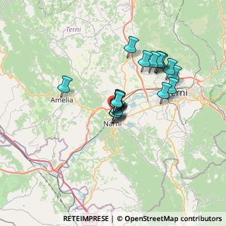 Mappa Via del Parco, 05035 Narni TR, Italia (5.3015)