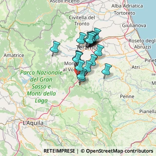 Mappa Colledara, 64049 Tossicia TE, Italia (10.4225)