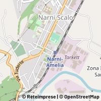 Mapa Narni