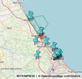 Mappa Via Giacomo Matteotti, 64028 Silvi TE, Italia (7.36188)