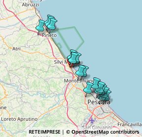 Mappa Via Giacomo Matteotti, 64028 Silvi TE, Italia (6.87611)