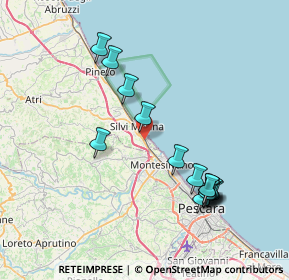 Mappa Via Giacomo Matteotti, 64028 Silvi TE, Italia (8.32267)