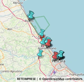 Mappa Via Giacomo Matteotti, 64028 Silvi TE, Italia (7.039)