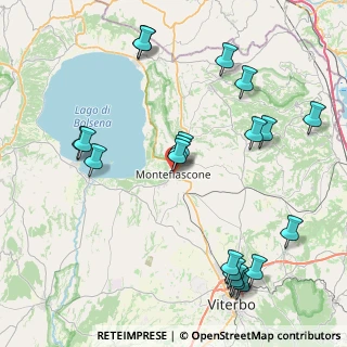 Mappa Via Nino Bixio, 01027 Montefiascone VT, Italia (10.2965)