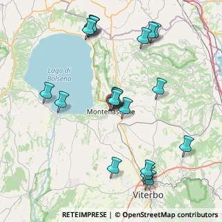 Mappa Via Nino Bixio, 01027 Montefiascone VT, Italia (9.018)