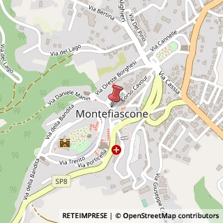 Mappa Corso Cavour, 112, 01027 Montefiascone, Viterbo (Lazio)