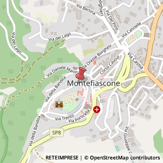 Mappa Via Piave, 6, 01027 Montefiascone, Viterbo (Lazio)