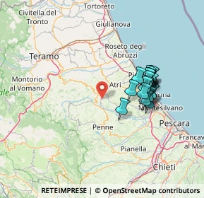 Mappa Via San Pietro, 64035 Castilenti TE, Italia (13.2805)