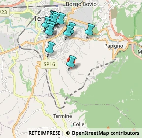 Mappa Via Ippocrate, 05100 Terni TR, Italia (2.19059)