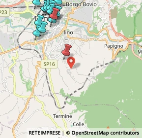 Mappa Via Ippocrate, 05100 Terni TR, Italia (2.98625)