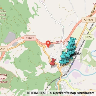 Mappa Strada Cigliano Alto, 05035 Narni TR, Italia (1.0705)