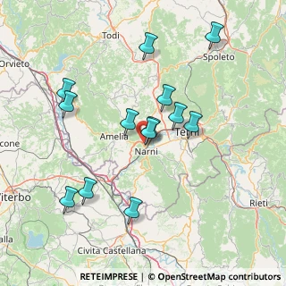 Mappa Strada Cigliano Alto, 05035 Narni TR, Italia (15.2)