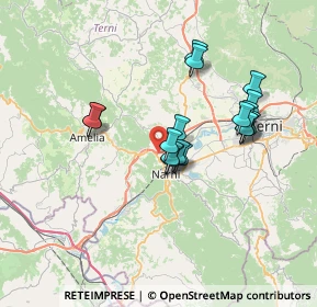 Mappa Strada Cigliano Alto, 05035 Narni TR, Italia (6.30176)