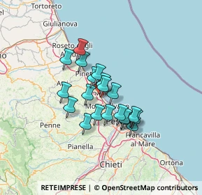 Mappa C. C. Silvi Shopping, 64028 Silvi TE, Italia (9.8745)