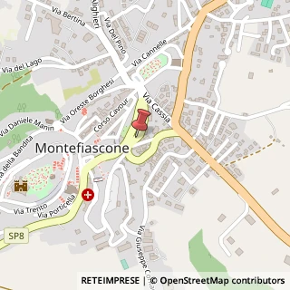 Mappa Via Cassia Nuova, 15, 01027 Montefiascone, Viterbo (Lazio)