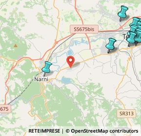 Mappa Strada Flaminia Ternana, 05035 Narni TR, Italia (7.438)