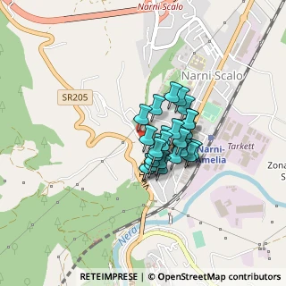 Mappa Via Madonna del Piano, 05035 Narni Scalo TR, Italia (0.27241)