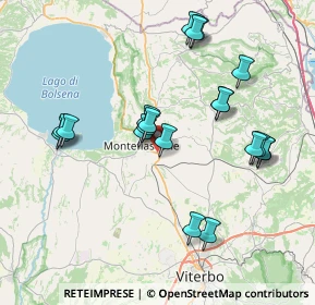 Mappa Via Grilli, 01027 Montefiascone VT, Italia (7.9285)