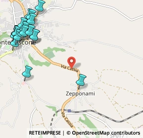 Mappa Via Grilli, 01027 Montefiascone VT, Italia (1.6245)
