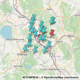 Mappa Strada di Lugnano, 05012 Attigliano TR, Italia (10.7495)