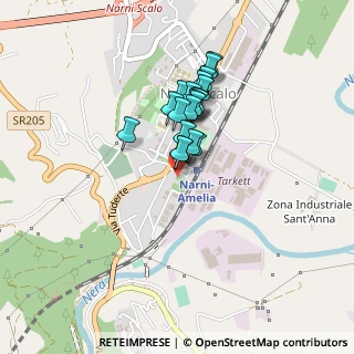 Mappa Via Minerva, 05035 Narni Scalo TR, Italia (0.3235)