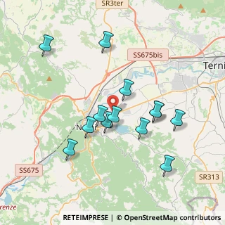Mappa Strada di Marrano, 05035 Narni TR, Italia (3.68308)