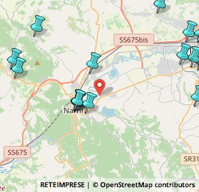 Mappa Strada di Marrano, 05035 Narni TR, Italia (6.398)