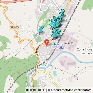 Mappa Via Minerva, 05035 Narni TR, Italia (0.474)